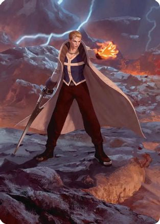 Image of Seifer, Balamb Rival Scene Art Card (ASFIN-010) - Art Series: FINAL FANTASY