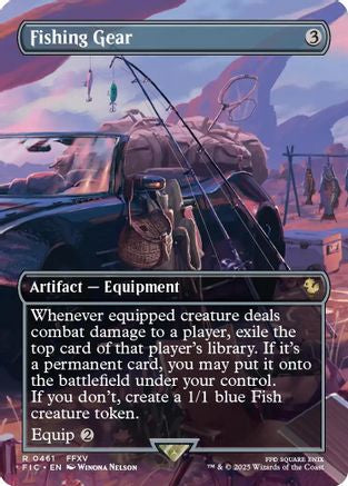 Image of Fishing Gear (Borderless) (FIC-461) - Commander: FINAL FANTASY