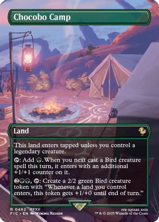 Image of Chocobo Camp (Borderless) (FIC-462) - Commander: FINAL FANTASY Foil