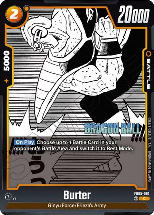 Image of Burter (FB05-081) - Manga Booster 02 Holofoil
