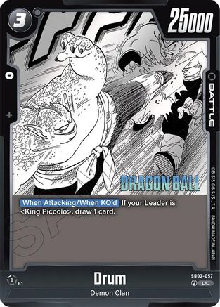 Image of Drum (SB02-057) - Manga Booster 02 Holofoil