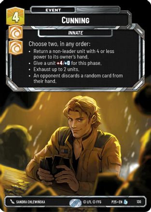 Image of Cunning (130) - Sector and Regional Promos Season 1 Foil