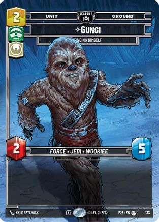 Image of Gungi - Finding Himself (133) (133) - Sector and Regional Promos Season 1 Foil
