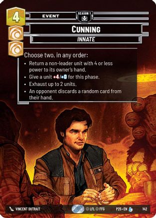 Image of Cunning (142) (142) - Sector and Regional Promos Season 1 Foil