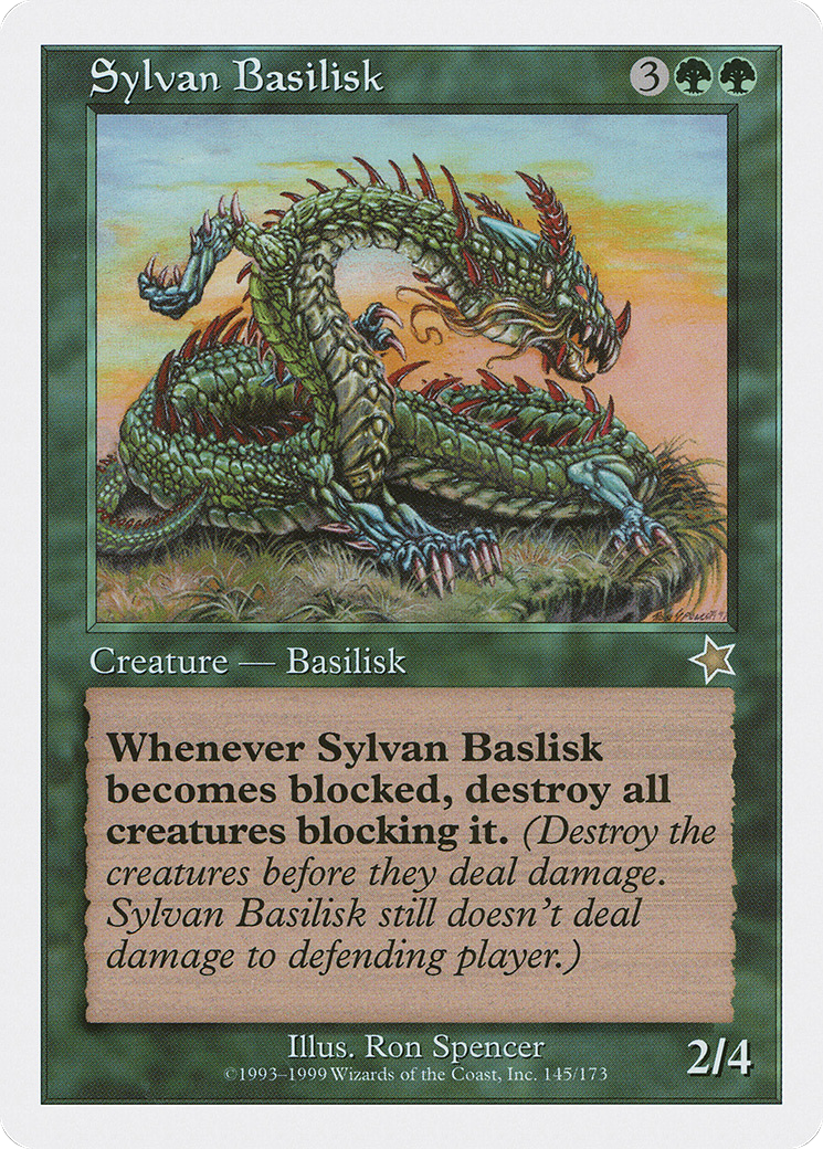 Image of Sylvan Basilisk (S99-145) - Starter 1999
