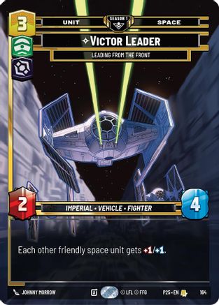 Image of Victor Leader - Leading from the Front (164) (164) - Sector and Regional Promos Season 1 Foil