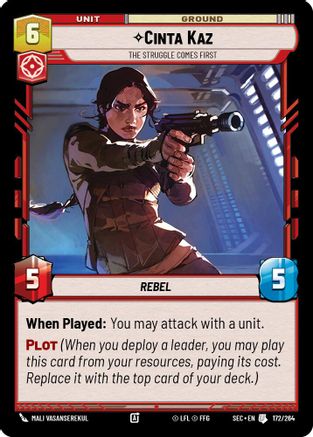 Image of Cinta Kaz - The Struggle Comes First (172/264) - Secrets of Power