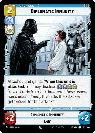 Image of Diplomatic Immunity (52/264) - Secrets of Power