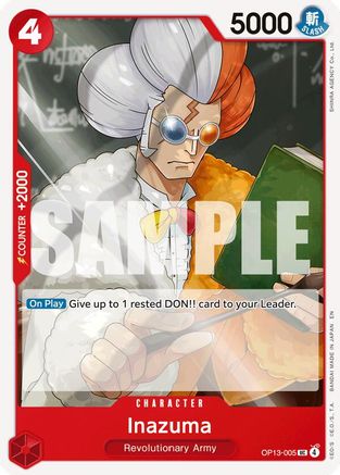 Image of Inazuma (OP13-005) - Carrying On His Will