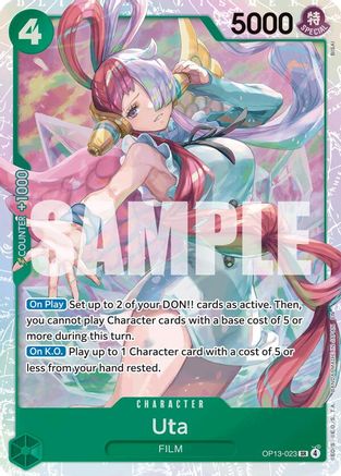 Image of Uta (OP13-023) - Carrying On His Will Foil