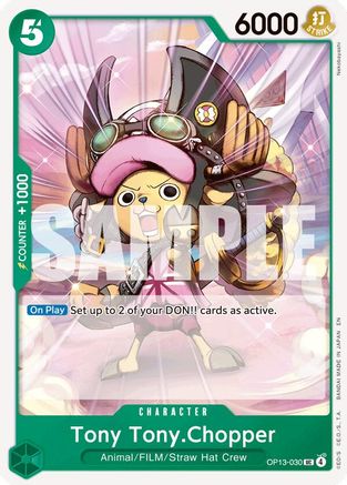 Image of Tony Tony.Chopper (OP13-030) - Carrying On His Will