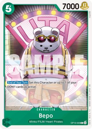 Image of Bepo (OP13-035) - Carrying On His Will