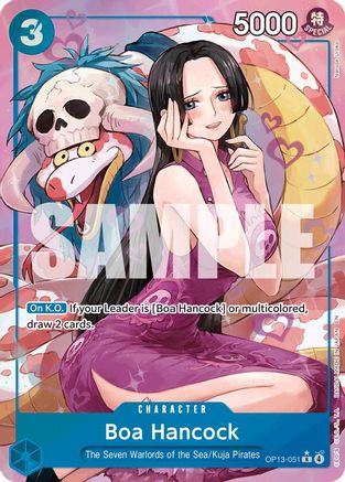 Image of Boa Hancock (Alternate Art) (OP13-051) - Carrying On His Will Foil