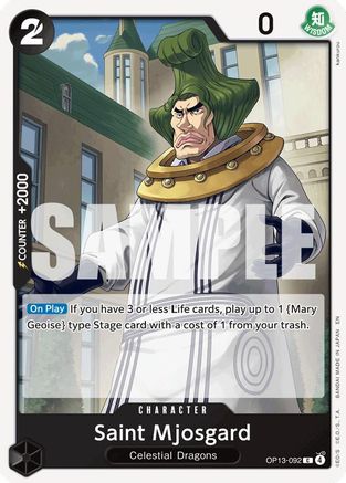 Image of Saint Mjosgard (OP13-092) - Carrying On His Will