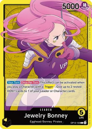 Image of Jewelry Bonney (100) (OP13-100) - Carrying On His Will