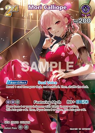 Image of Mori Calliope (UR) (hBP02-059) - Quintet Spectrum Foil