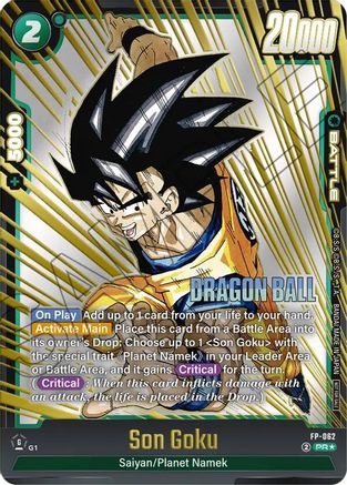 Image of Son Goku - FP-062 (Release Event Winner) (FP-062) - Fusion World Promotion Cards and Packs Holofoil