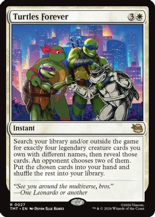 Image of Turtles Forever (TMT-027) - Teenage Mutant Ninja Turtles