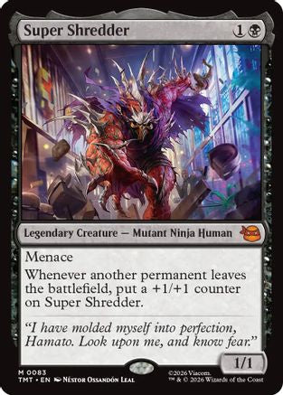 Image of Super Shredder (TMT-083) - Teenage Mutant Ninja Turtles
