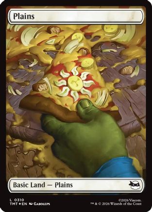 Image of Plains (0310) (TMT-310) - Teenage Mutant Ninja Turtles Foil