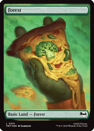 Image of Forest (0314) (TMT-314) - Teenage Mutant Ninja Turtles Foil