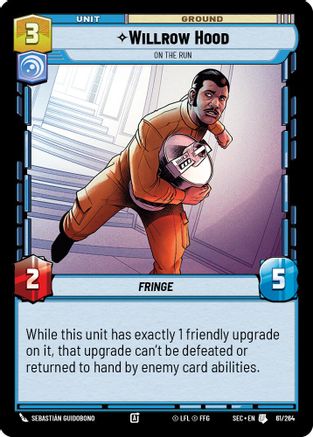 Image of Willrow Hood - On the Run (61/264) - Secrets of Power