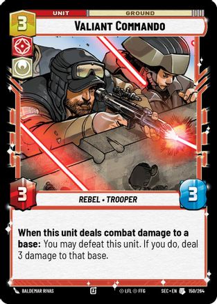 Image of Valiant Commando (150/264) - Secrets of Power