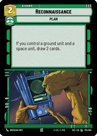 Image of Reconnaissance (125/264) - Secrets of Power