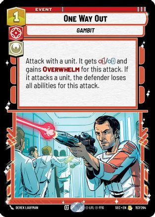 Image of One Way Out (157/264) - Secrets of Power