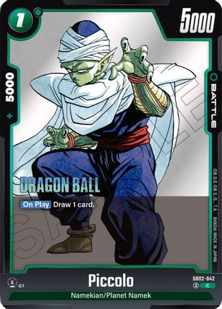 Image of Piccolo - SB02-042 (SB02-042) - Manga Booster 02 Holofoil