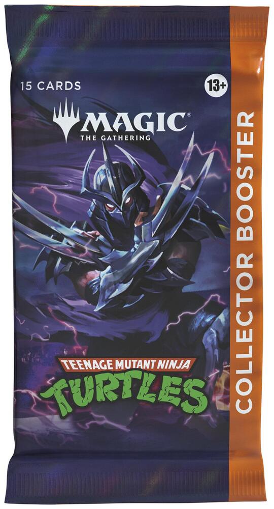 Image of MAGIC THE GATHERING: TMT TEENAGE MUTANT NINJA TURTLES COLLECTOR BOOSTER PACK