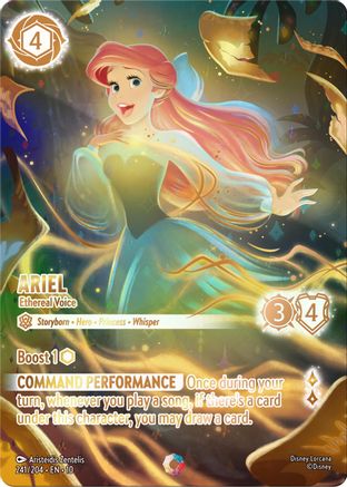 Image of Ariel - Ethereal Voice (Iconic) (241/204) - Whispers in the Well Holofoil