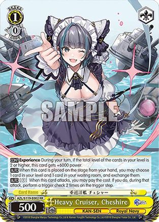 Image of Heavy Cruiser, Cheshire (AZL/S119-E002 RR) - Azur Lane Vol. 2