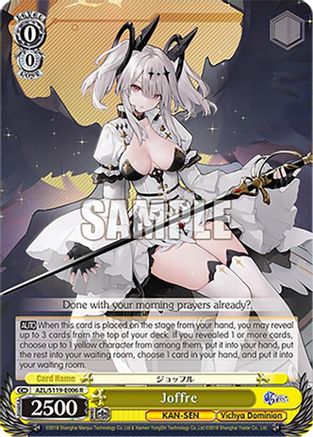 Image of Joffre (AZL/S119-E006 R) - Azur Lane Vol. 2