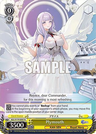 Image of Plymouth (AZL/S119-E007 R) - Azur Lane Vol. 2
