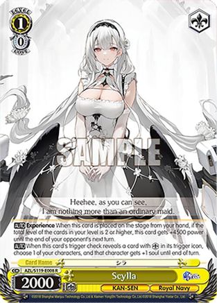 Image of Scylla (AZL/S119-E008 R) - Azur Lane Vol. 2