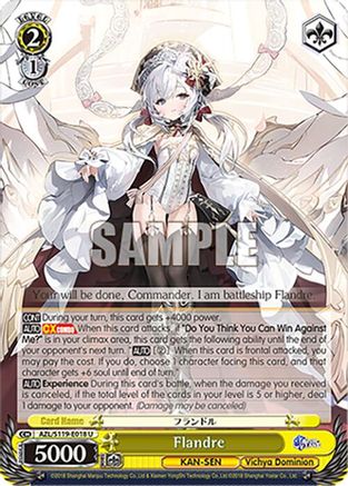 Image of Flandre (AZL/S119-E018 U) - Azur Lane Vol. 2