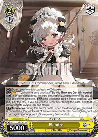 Image of Flandre (SR) (AZL/S119-E018S SR) - Azur Lane Vol. 2
