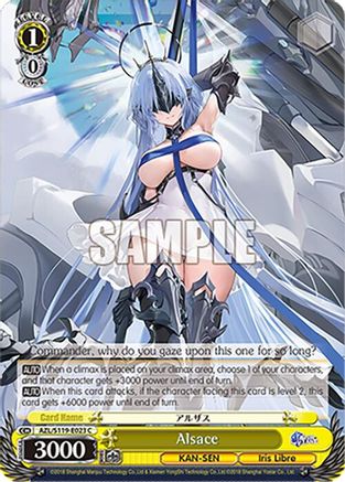 Image of Alsace (AZL/S119-E023 C) - Azur Lane Vol. 2