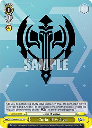 Image of Curia of Vichya (SR) (AZL/S119-E029S SR) - Azur Lane Vol. 2