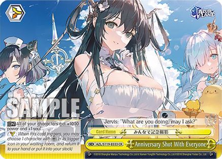 Image of Anniversary Shot With Everyone (AZL/S119-E033 CR) - Azur Lane Vol. 2