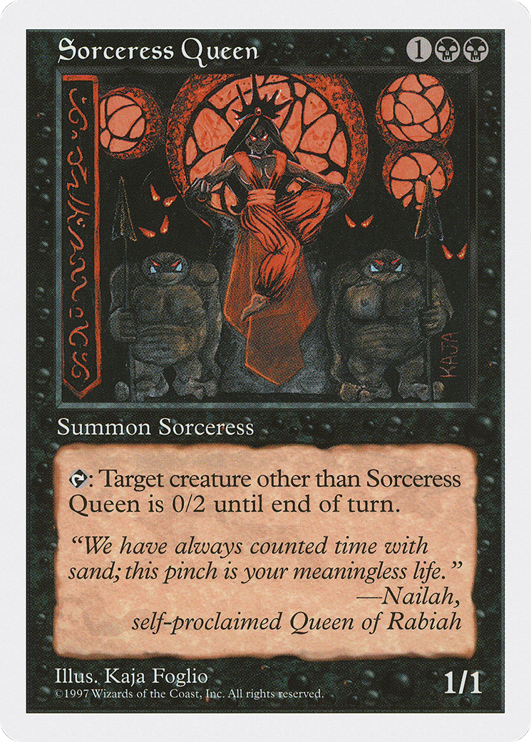 Image of Sorceress Queen (5ED-) - Fifth Edition