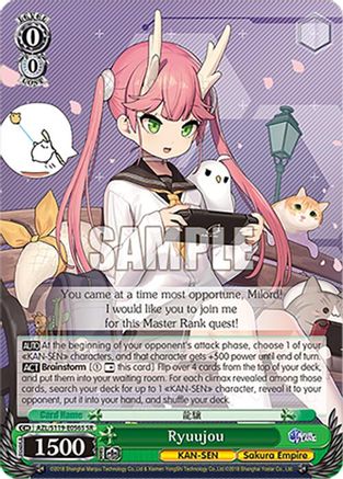 Image of Ryuujou (SR) (AZL/S119-E056S SR) - Azur Lane Vol. 2