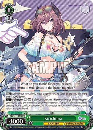 Image of Kirishima (SR) (AZL/S119-E059S SR) - Azur Lane Vol. 2