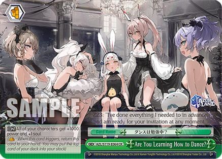 Image of Are You Learning How to Dance? (AZL/S119-E064 CR) - Azur Lane Vol. 2