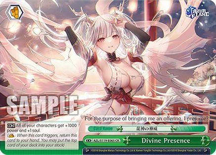 Image of Divine Presence (AZL/S119-E065 CR) - Azur Lane Vol. 2