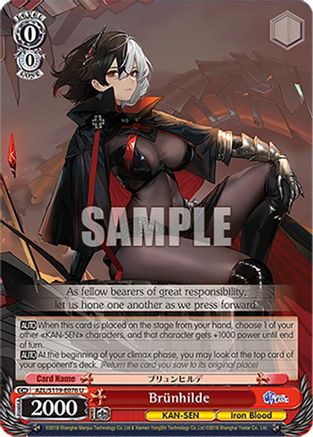 Image of Brunhilde (AZL/S119-E076 U) - Azur Lane Vol. 2