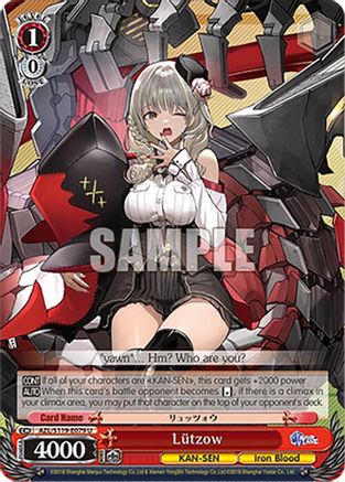Image of Lutzow (AZL/S119-E079 U) - Azur Lane Vol. 2