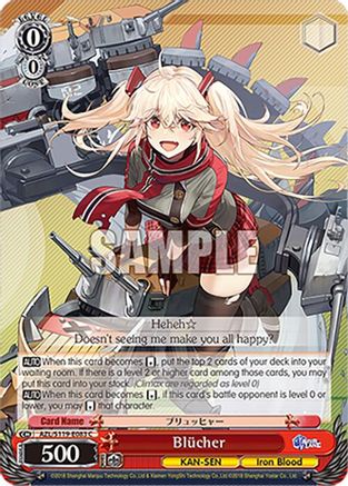 Image of Blucher (AZL/S119-E083 C) - Azur Lane Vol. 2