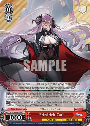 Image of Friedrich Carl (AZL/S119-E086 C) - Azur Lane Vol. 2